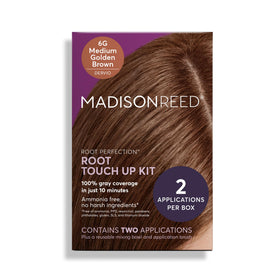 Madison Reed Root Perfection Kit contents including Hair Color Cream and Color Activator