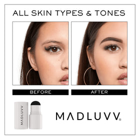 MADLUVV Brow Stamp Refill Brunette used on hairline