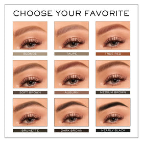 MADLUVV Brow Stamp Refill Dark Brown for beard