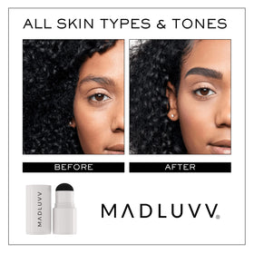 MADLUVV Brow Stamp Refill Nearly Black application process