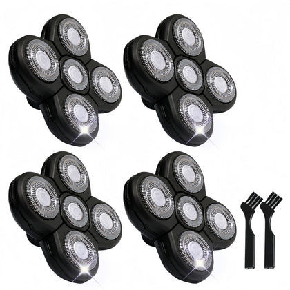 MAEATHOO 4PCS shaver replacement blades set with cleaning brushes