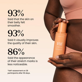 MAËLYS B-FLAT Belly Firming Cream back view packaging