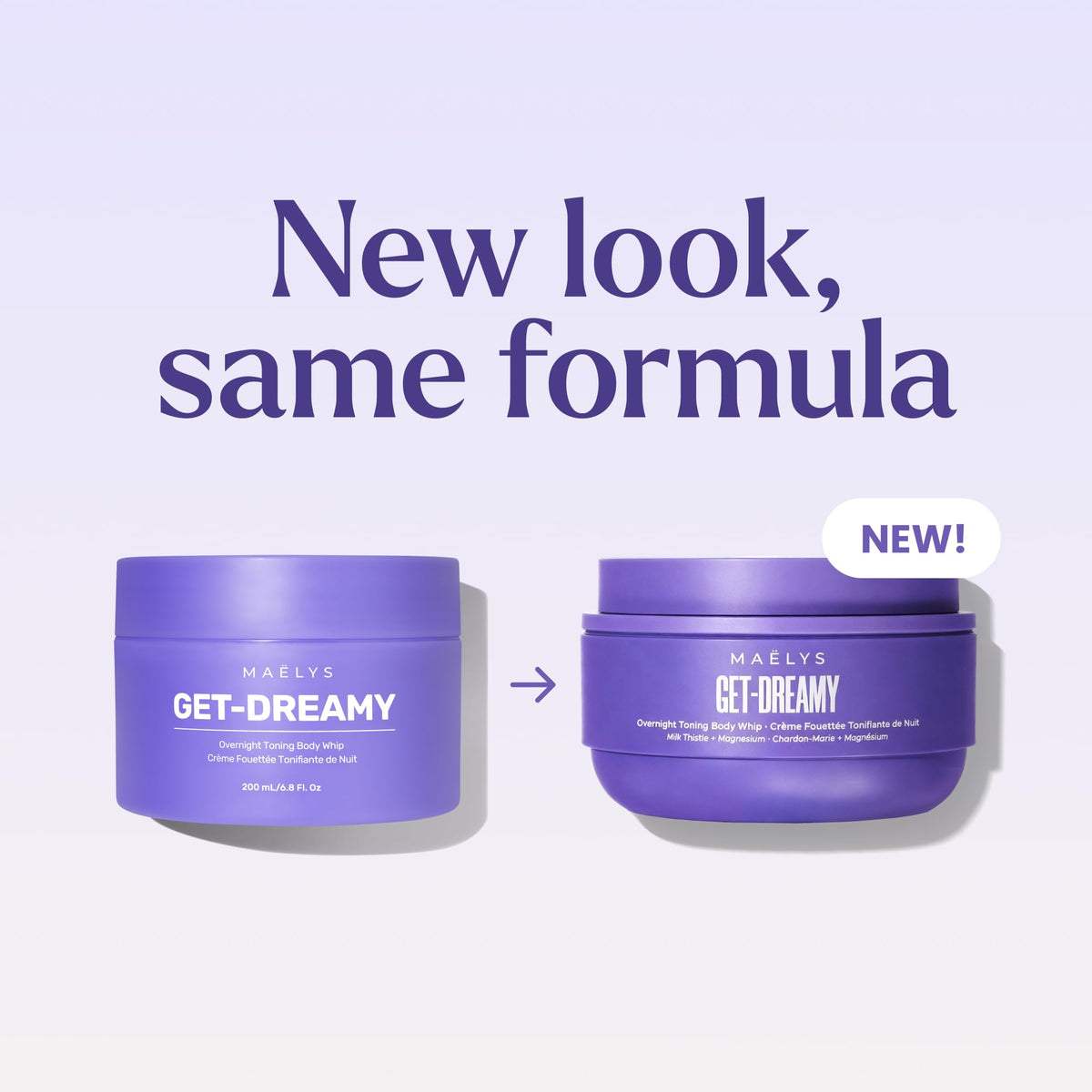 MAËLYS GET-DREAMY Overnight Toning Whip packaging
