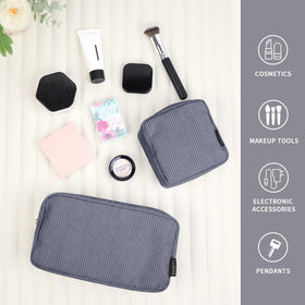 MAGEFY Makeup Bag set displayed with accessories
