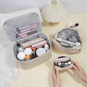MAGEFY makeup bags set displayed together