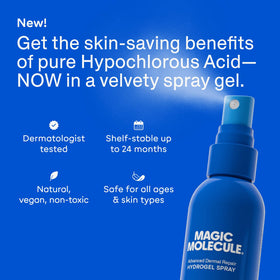 Magic Molecule Hypochlorous Acid Hydrogel Spray back view