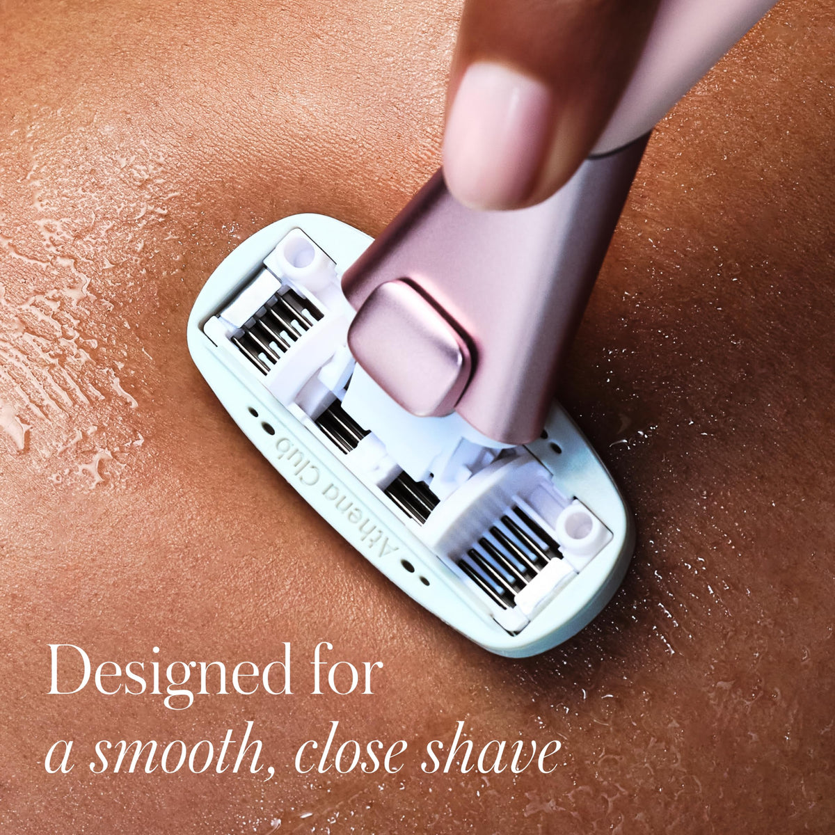 Magnetic shower hook for Athena Club razor
