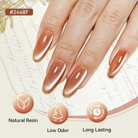 Magnetic wand included with JODSONE Cat Eye Gel Nail Polish Set
