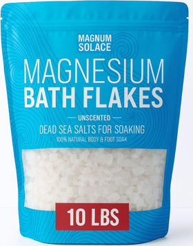 Magnum Solace Magnesium Flakes 10 lbs front view