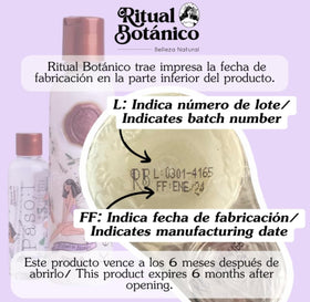 MAIKE AMOUR Keratina Organica displayed with natural ingredients