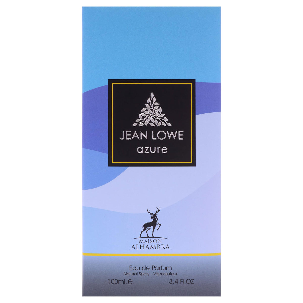Maison Alhambra Jean Lowe Azure EDP Spray bottle close-up