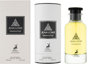 Maison Alhambra Jean Lowe Immortel 3.4 oz EDP packaging