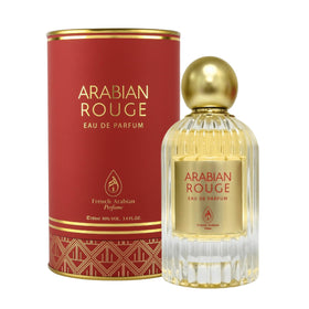 Maison Alhambra La Rouge Baroque Eau de Parfum 3.4 oz bottle side view