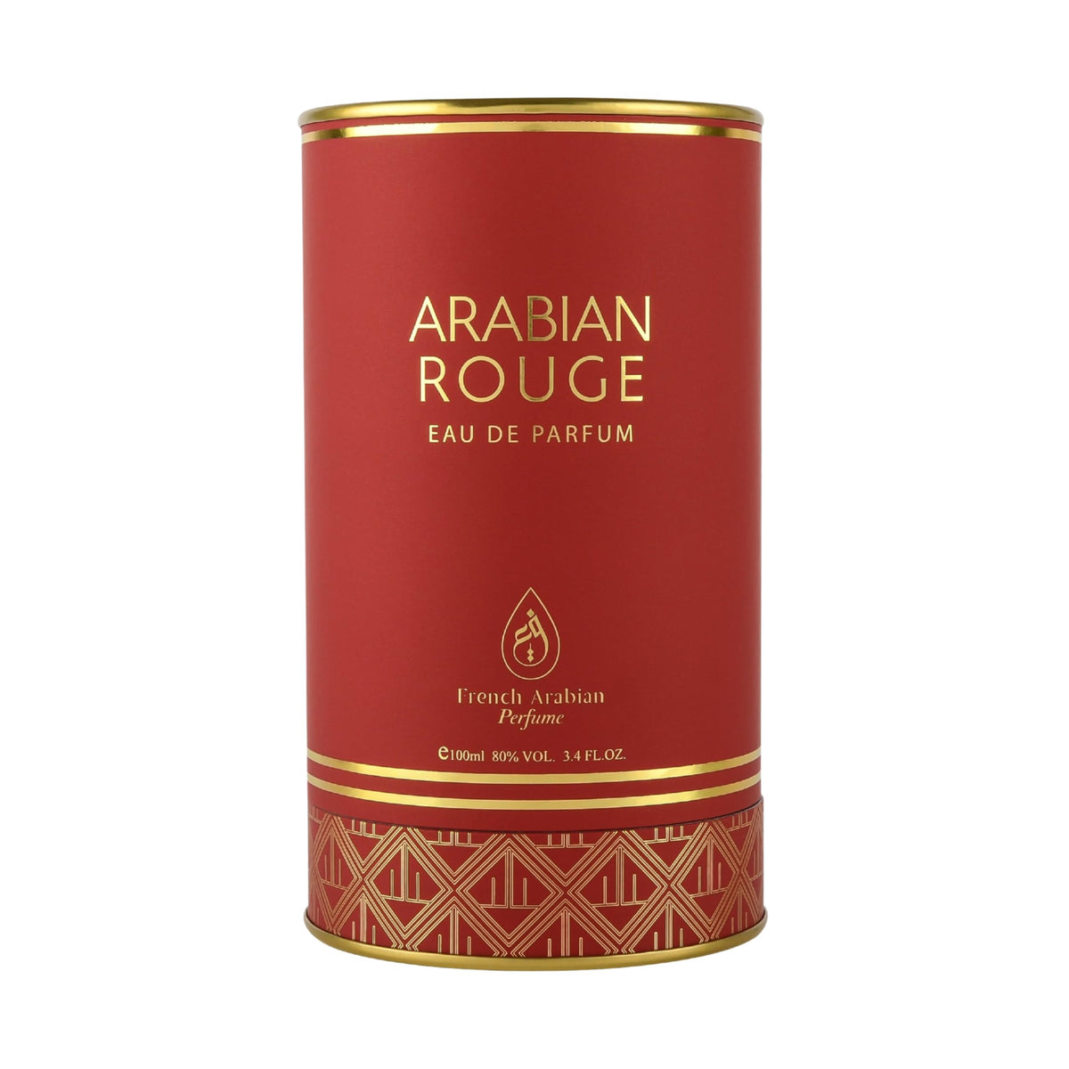 Maison Alhambra La Rouge Baroque Eau de Parfum 3.4 oz close-up of bottle