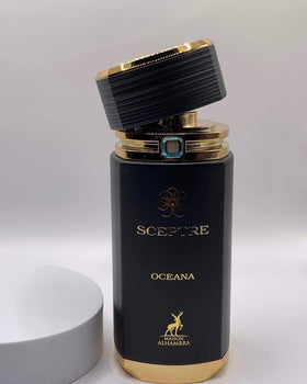 Maison Alhambra Sceptre Oceana Eau de Parfum 3.4 oz lifestyle scene