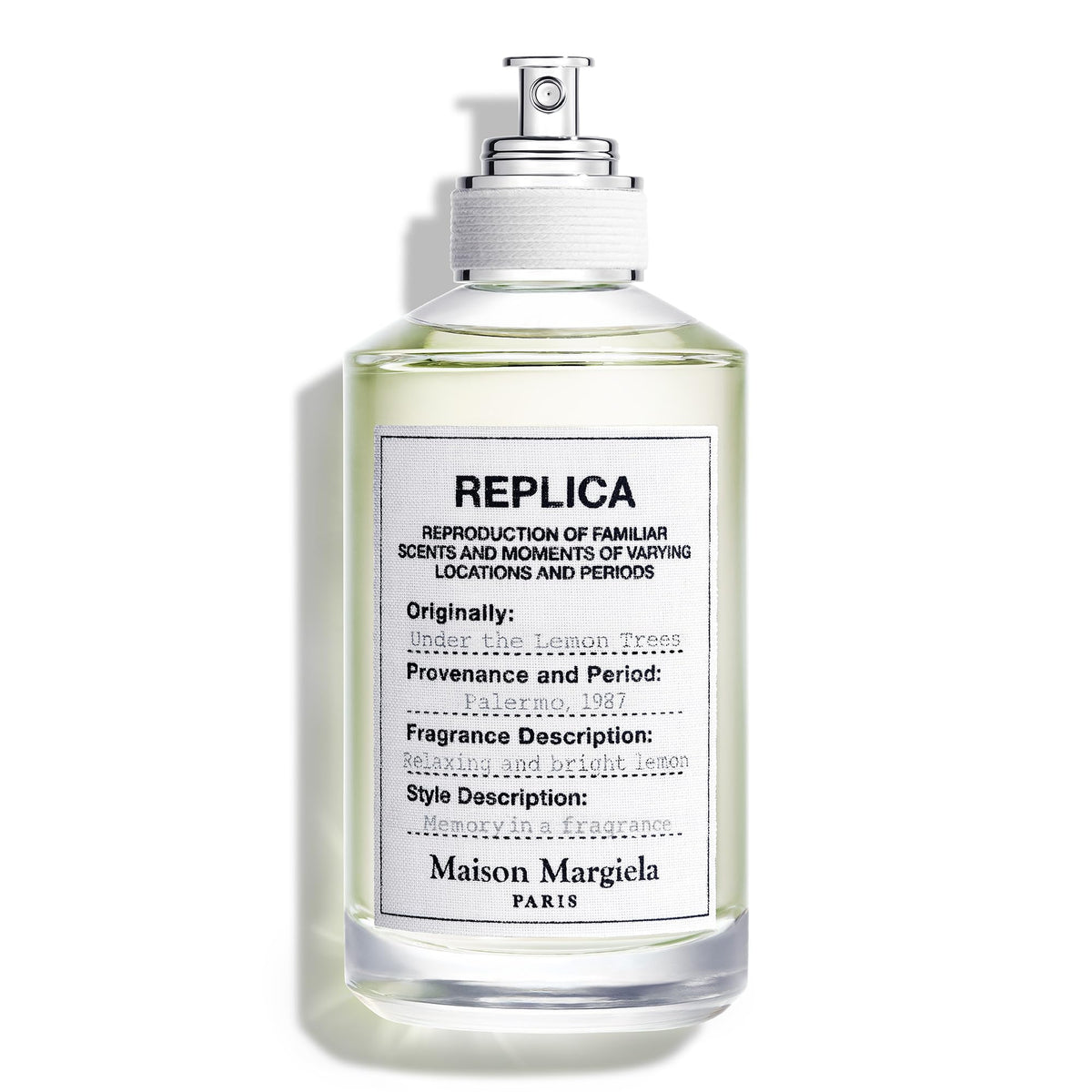 Maison Margiela Under The Lemon Trees Eau de Toilette 3.4 Fl Oz front view
