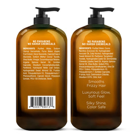 Majestic Pure Apple Cider Vinegar Shampoo and Conditioner in bathroom setting