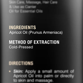 Majestic Pure Apricot Oil texture close-up