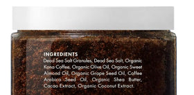Majestic Pure Arabica Coffee Scrub texture close-up