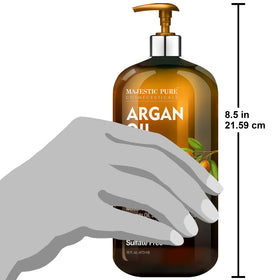 Majestic Pure Argan Oil Shampoo and Conditioner with natural ingredients