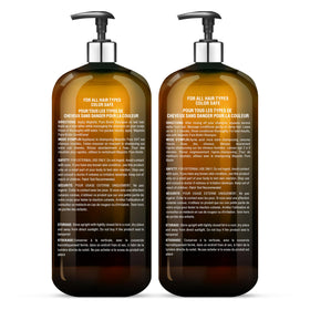 Majestic Pure Biotin Conditioner applied to hair