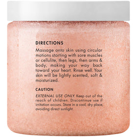 Majestic Pure Himalayan Salt Body Scrub 10 Oz side view
