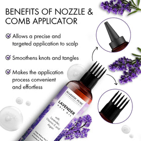 Majestic Pure Lavender Hair Oil back label view