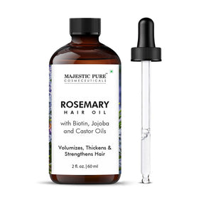 Majestic Pure Rosemary Oil 2 Fl Oz bottle front view