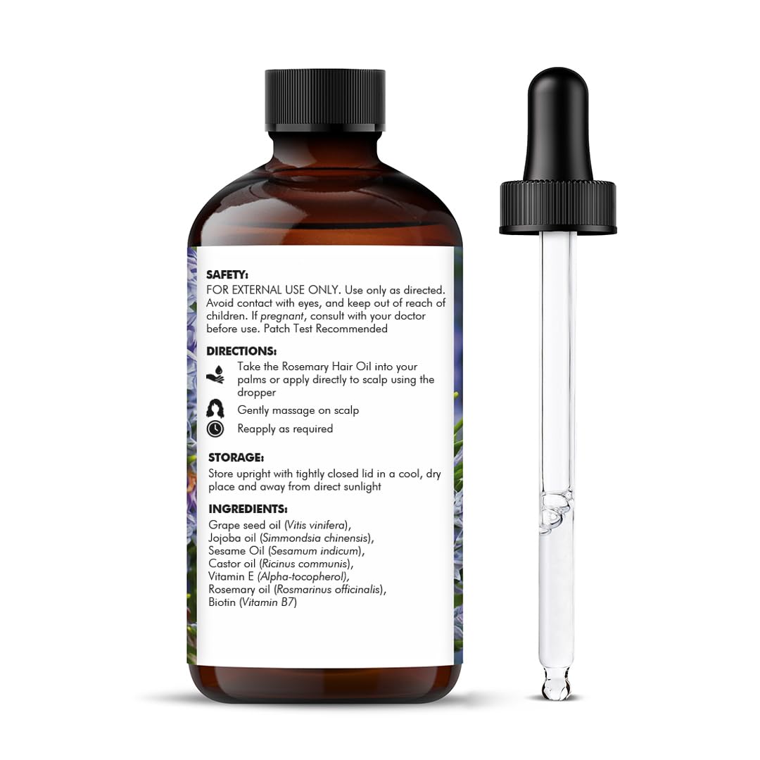 Majestic Pure Rosemary Oil 2 Fl Oz with natural ingredients