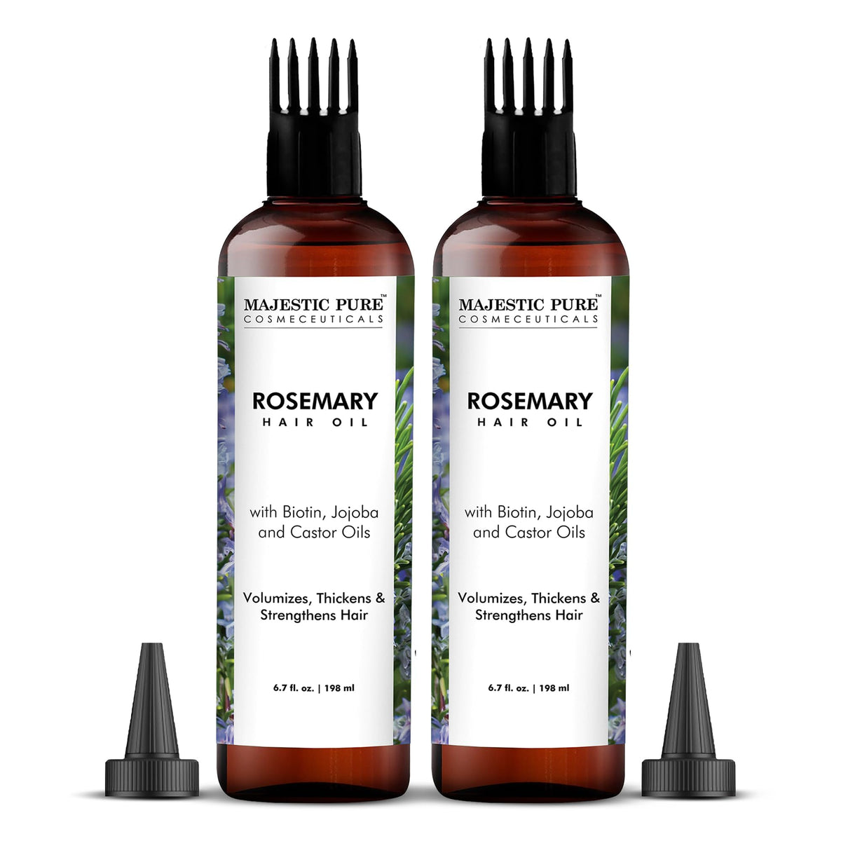 Majestic Pure Rosemary Oil 6.7 Fl Oz front view
