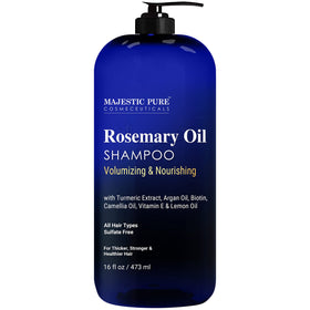 Majestic Pure Rosemary Oil Shampoo 16 Fl Oz front view
