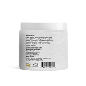 Majestic Pure Tea Tree Foot & Body Scrub with almond oil