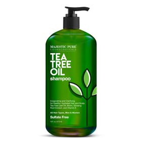 Majestic Pure Tea Tree Shampoo 16 Fl Oz front view