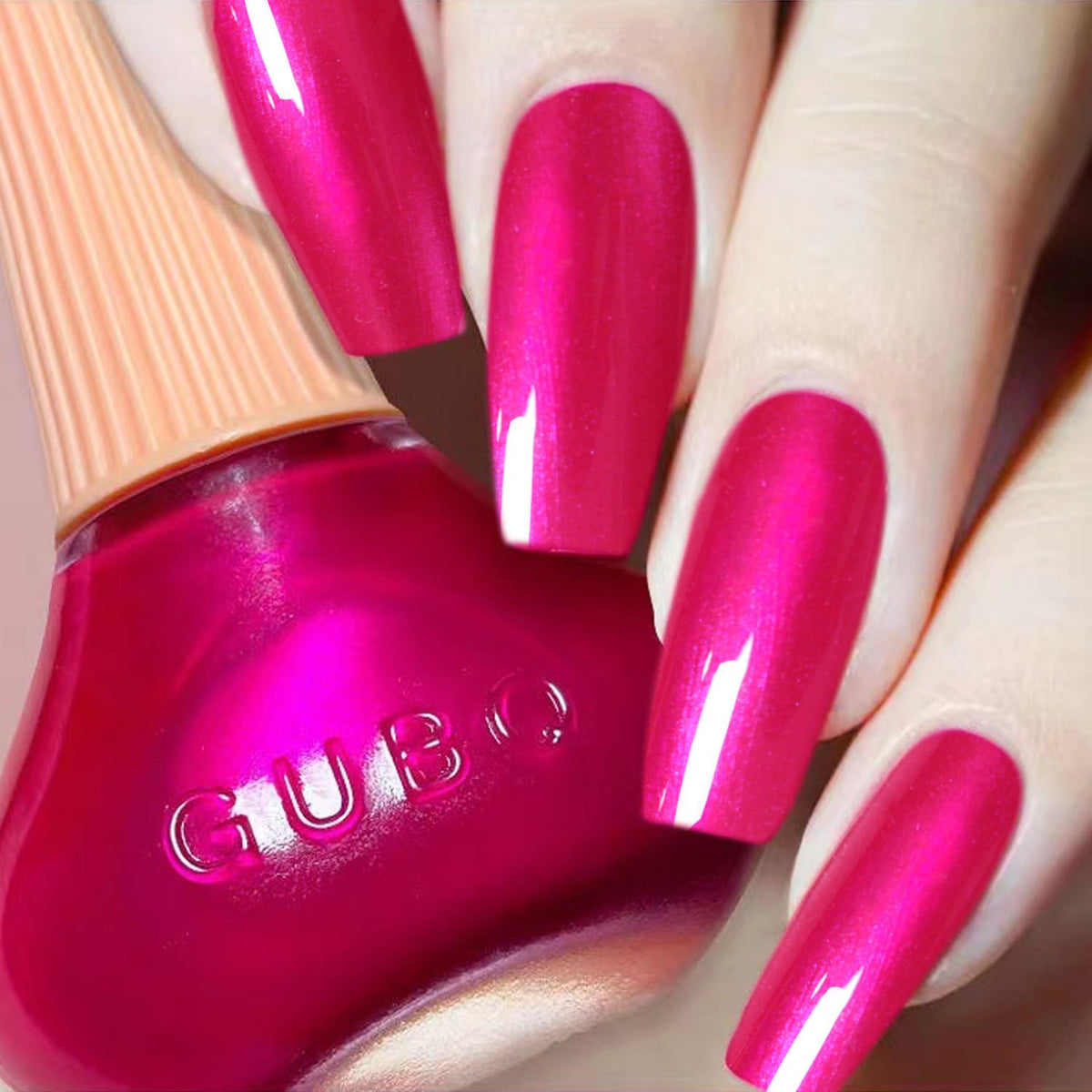 Major Dijit Quick Dry Nail Polish Christmas Crimson front view