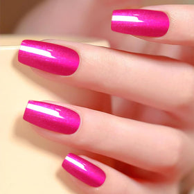 Major Dijit Quick Dry Nail Polish Christmas Crimson glossy finish