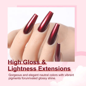 Major Dijit Quick Dry Nail Polish Pearl Wine Red packaging
