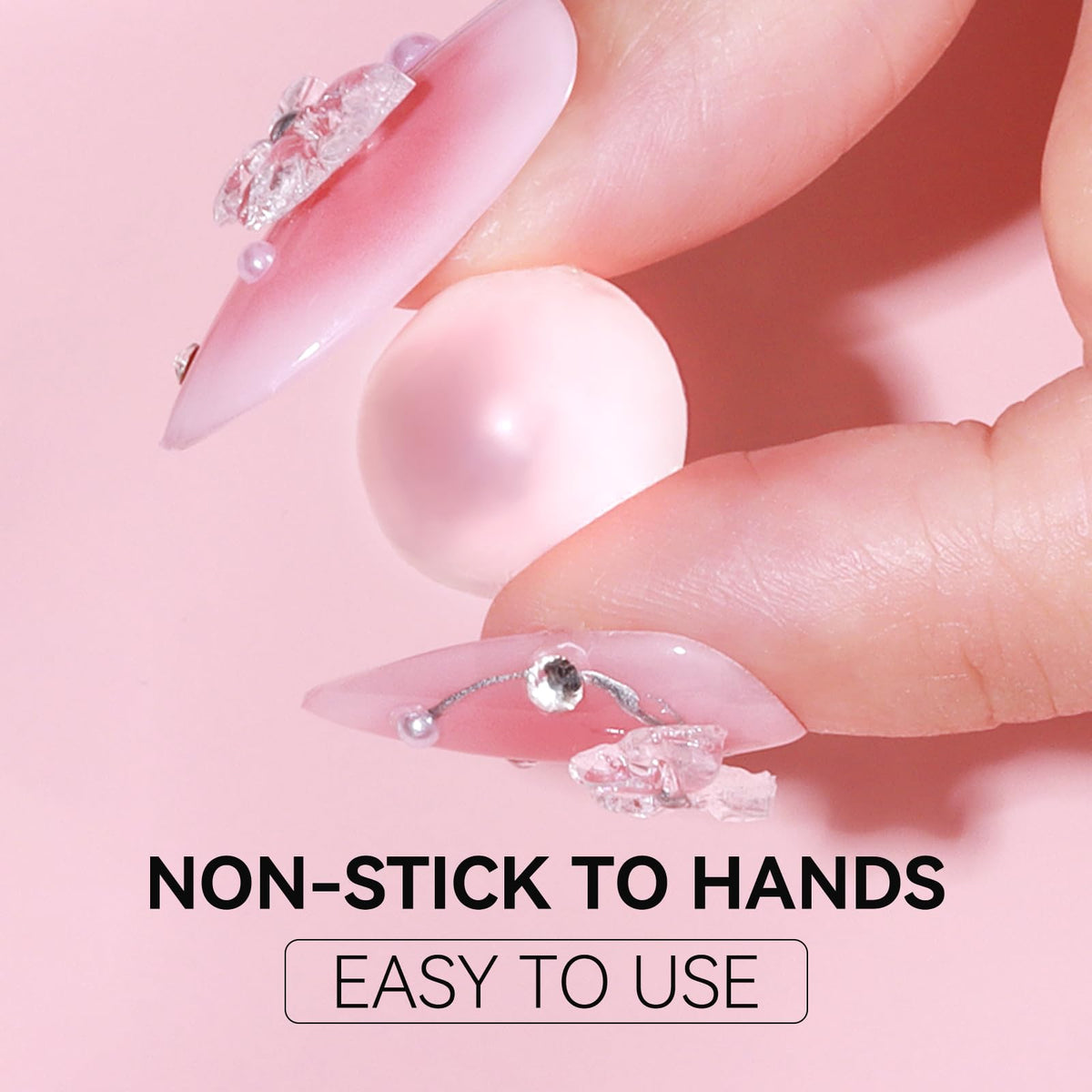 Makartt 3D Gel Nail Art Kit white gel jar front view