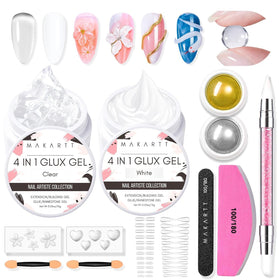 Makartt 3D Gel Nail Art Starter Kit packaging front view