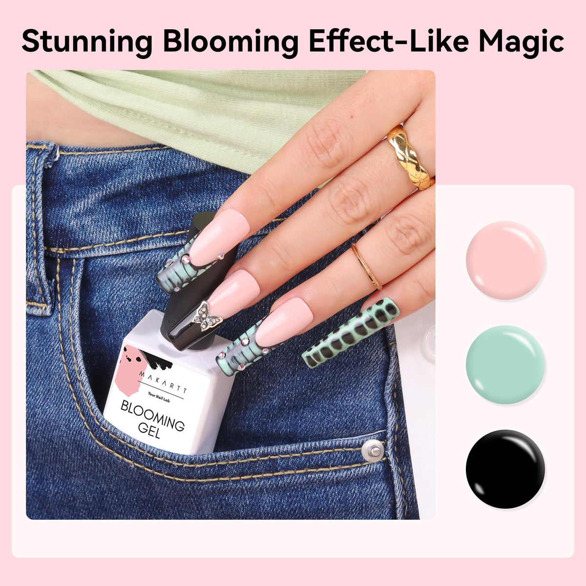 Makartt Blooming Gel Nail Polish in beautiful gift box