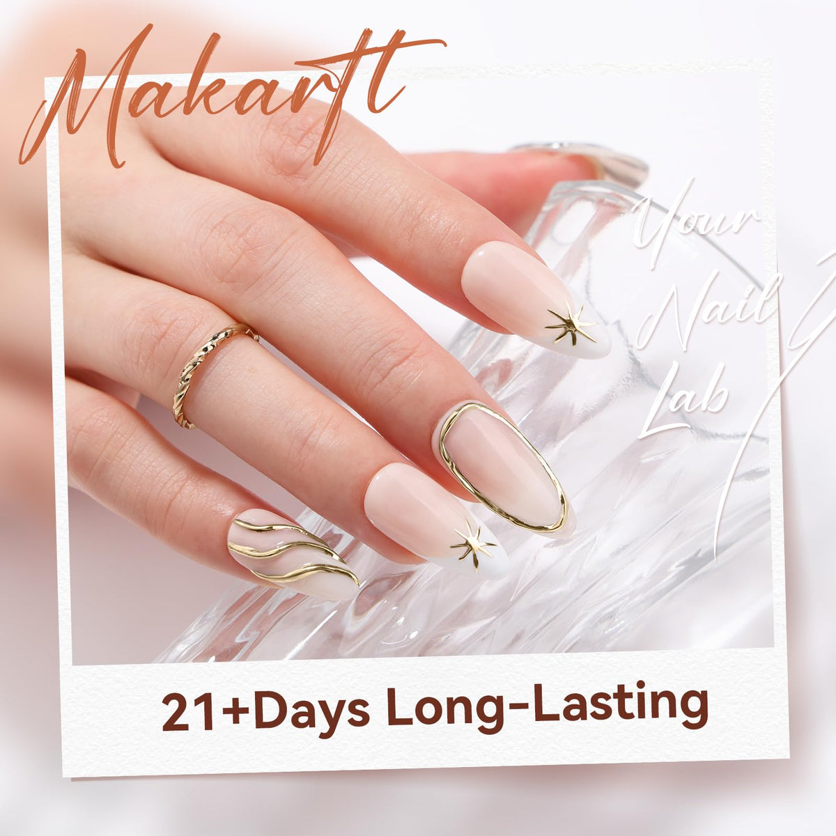 Makartt Chrome Gel Nail Polish Set packaging