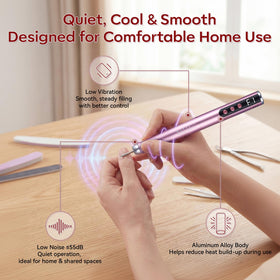 Makartt Cordless Nail Drill in hand for precise handling