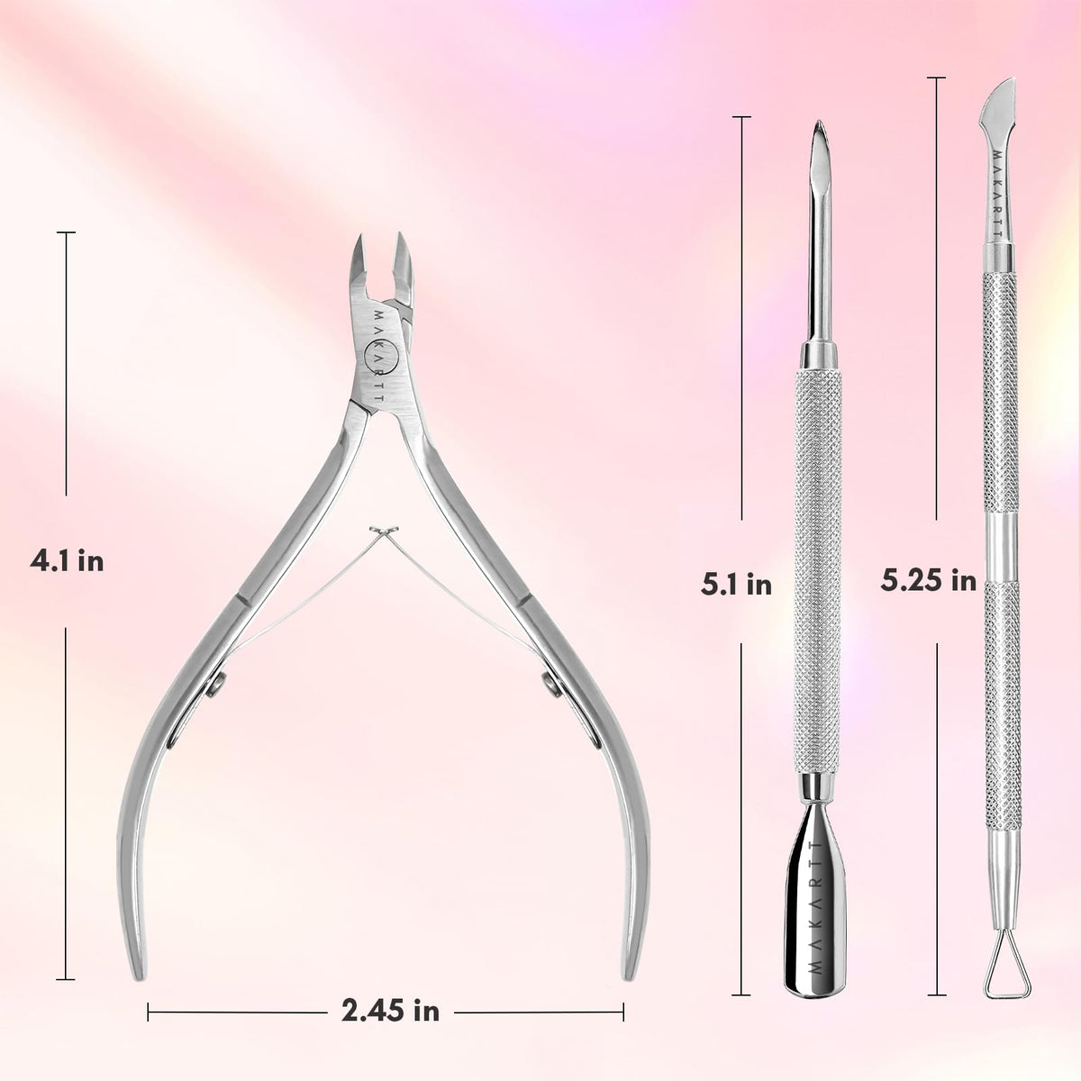 Makartt cuticle care kit in protective case