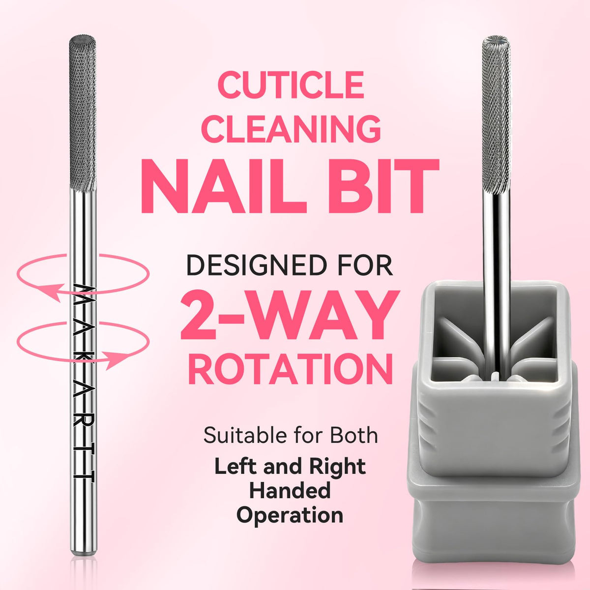 Makartt Cuticle Nail Drill Bit 3XF packaging