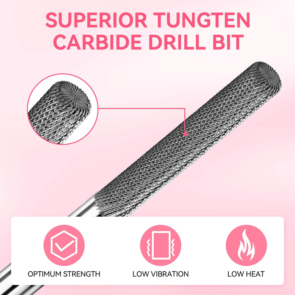 Makartt Cuticle Nail Drill Bit 3XF side view