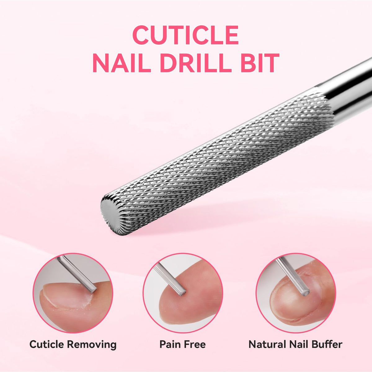 Makartt Cuticle Nail Drill Bit 3XF with gift bag