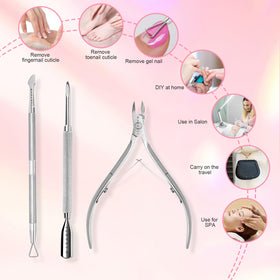 Makartt cuticle nipper set displayed on a table