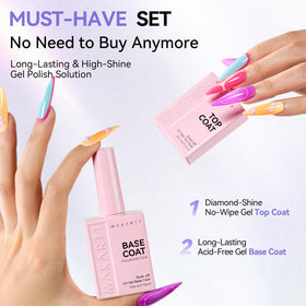 Makartt Gel Base Coat application on nails