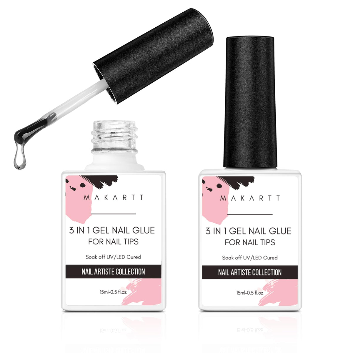 Makartt Gel Nail Glue 15ml front view