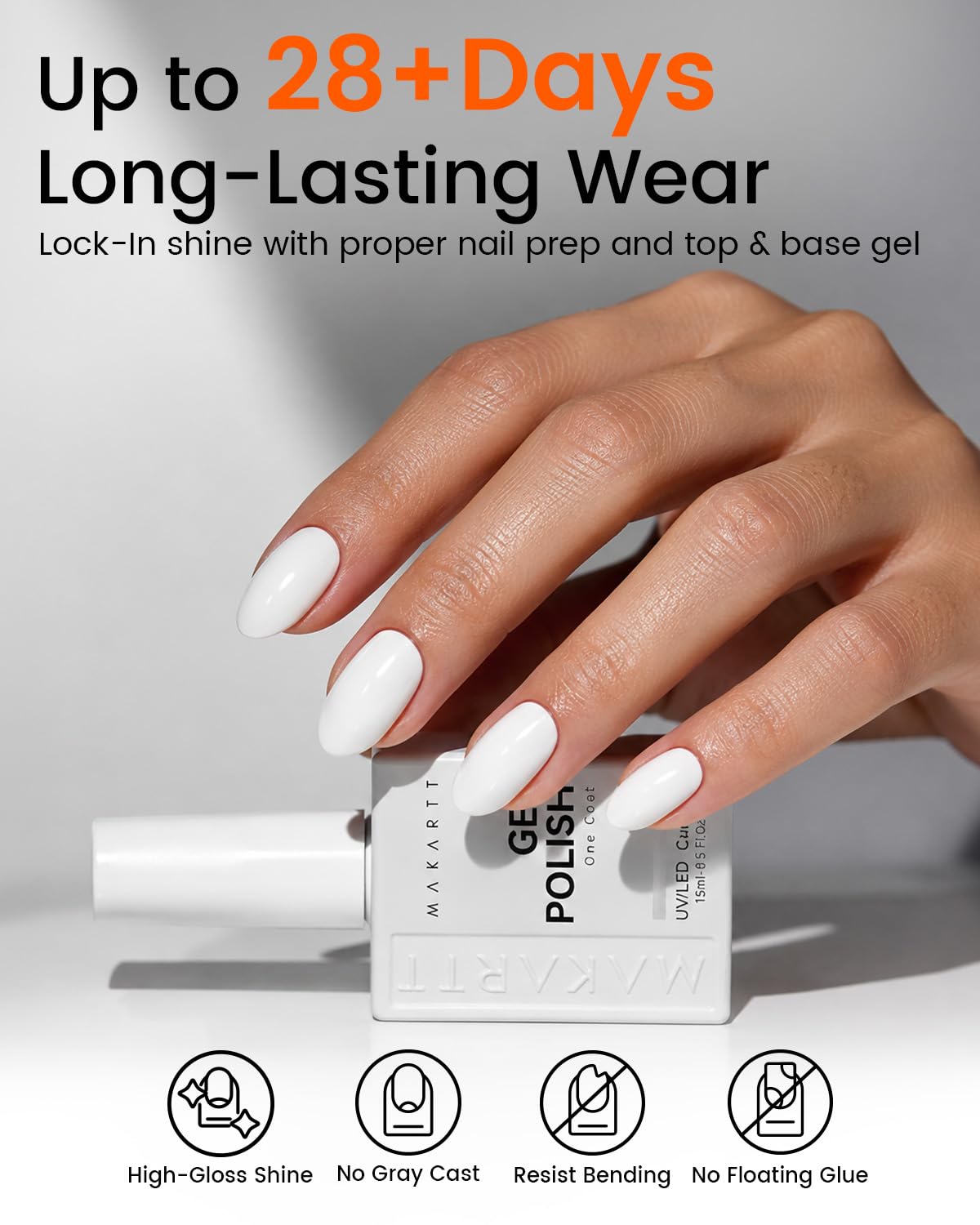 Makartt gel polish in nail art setup