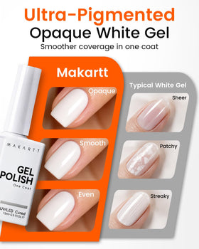 Makartt gel polish under UV lamp
